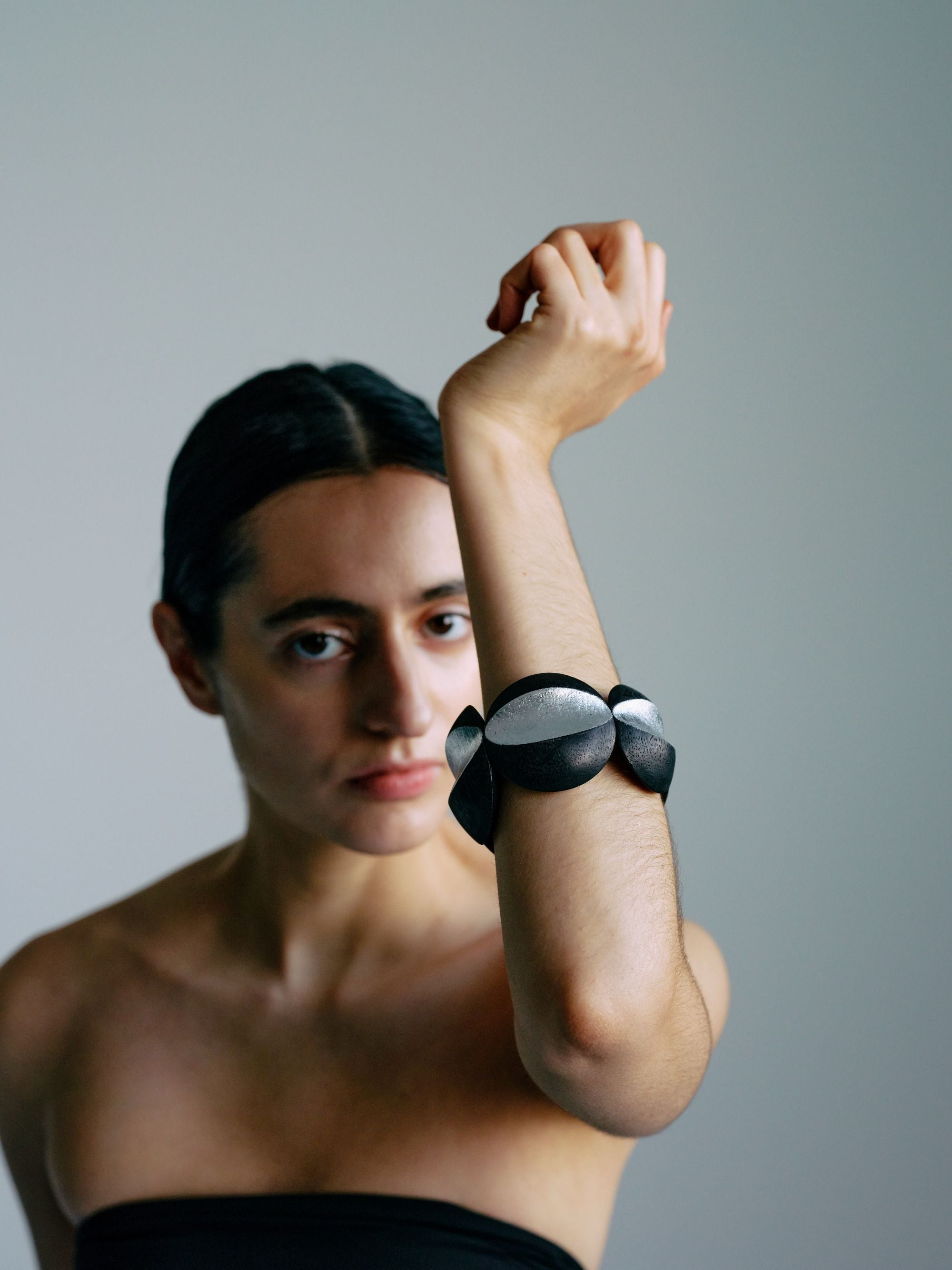 Dunea bracelet: acacia, silverfoil