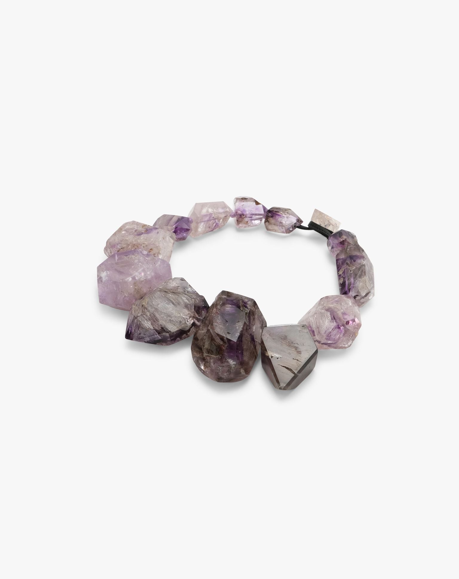 Necklace: amethyst