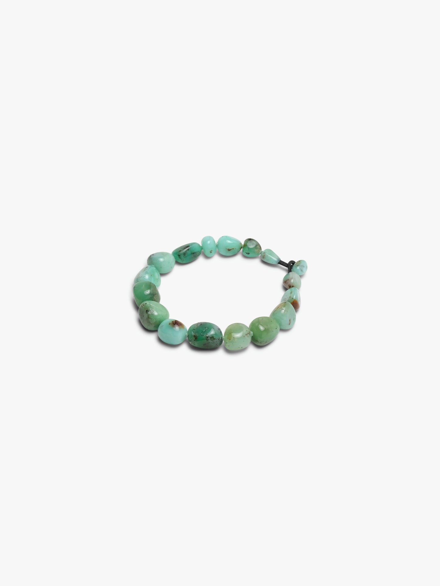 Necklace: chrysoprase