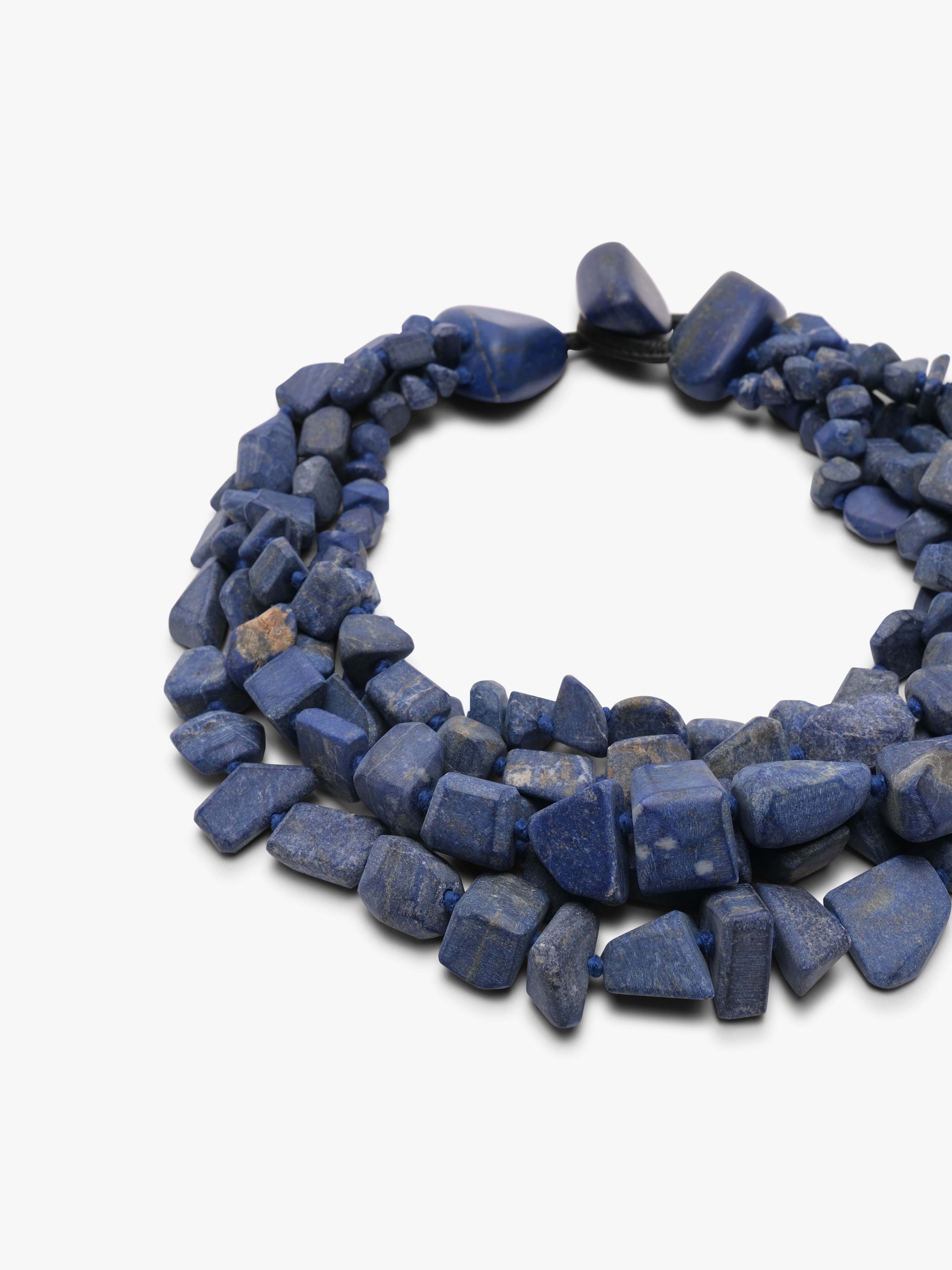 Necklace: lapis lazuli