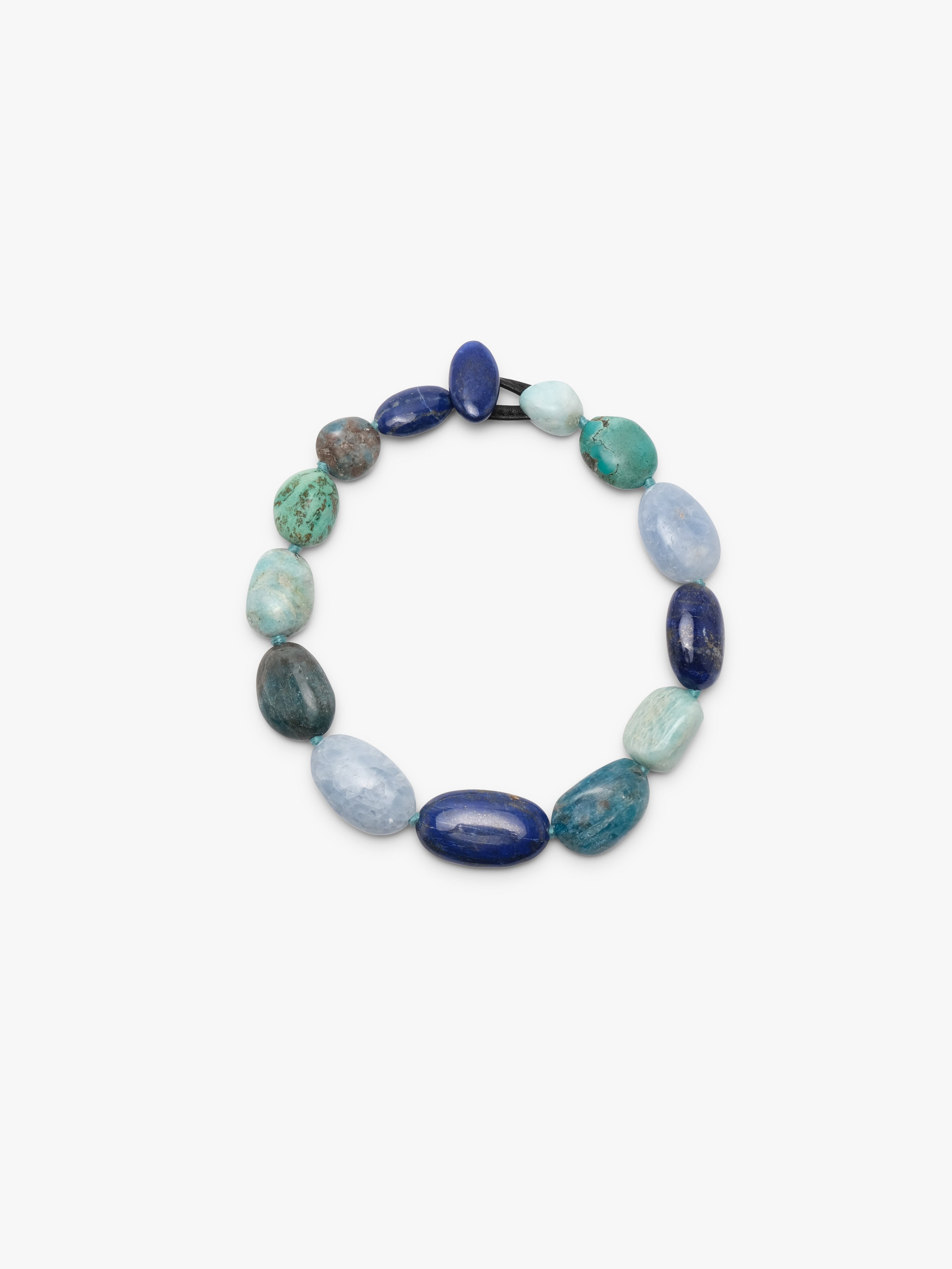 Necklace: multi materials