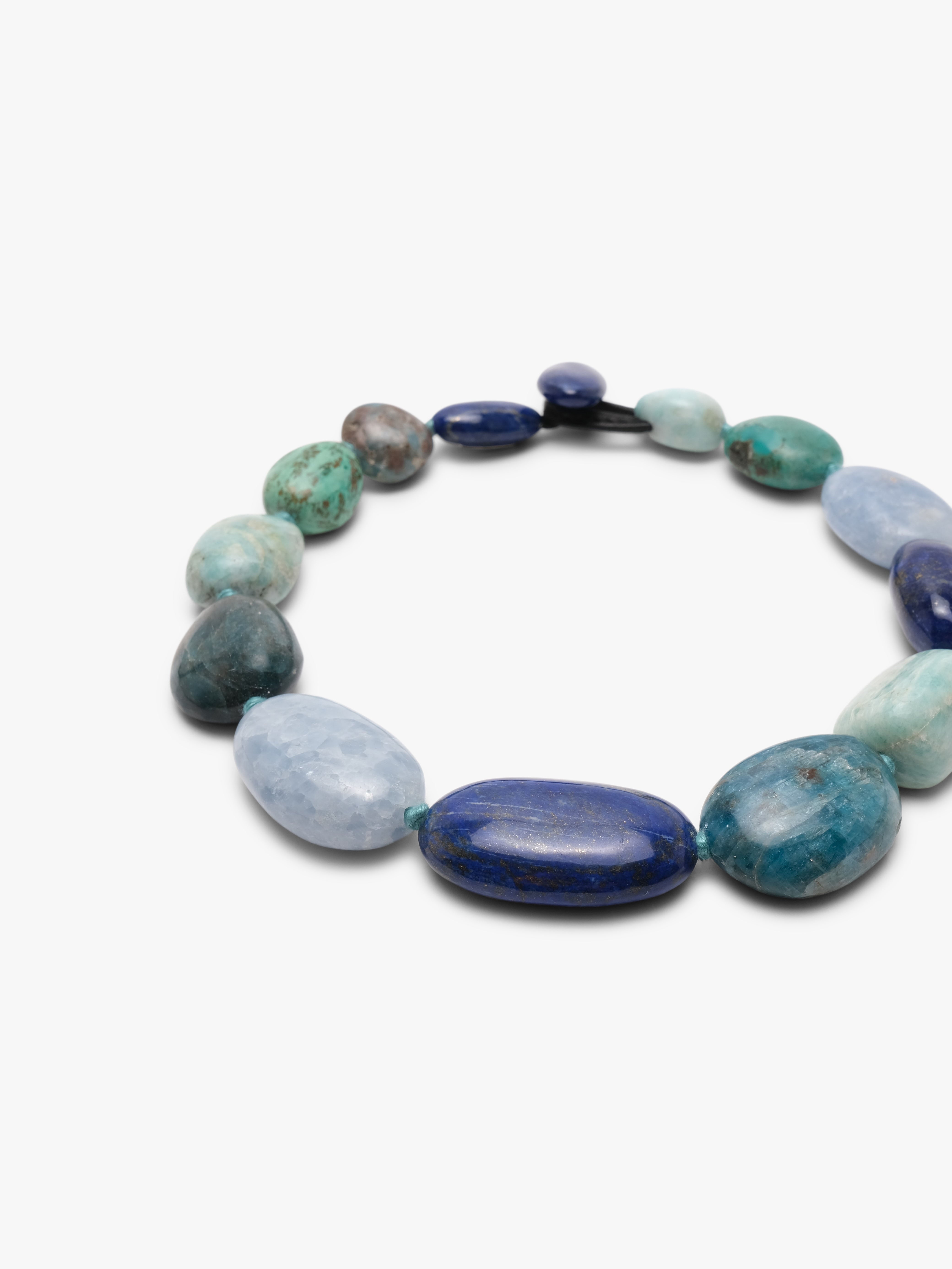 Necklace: multi materials