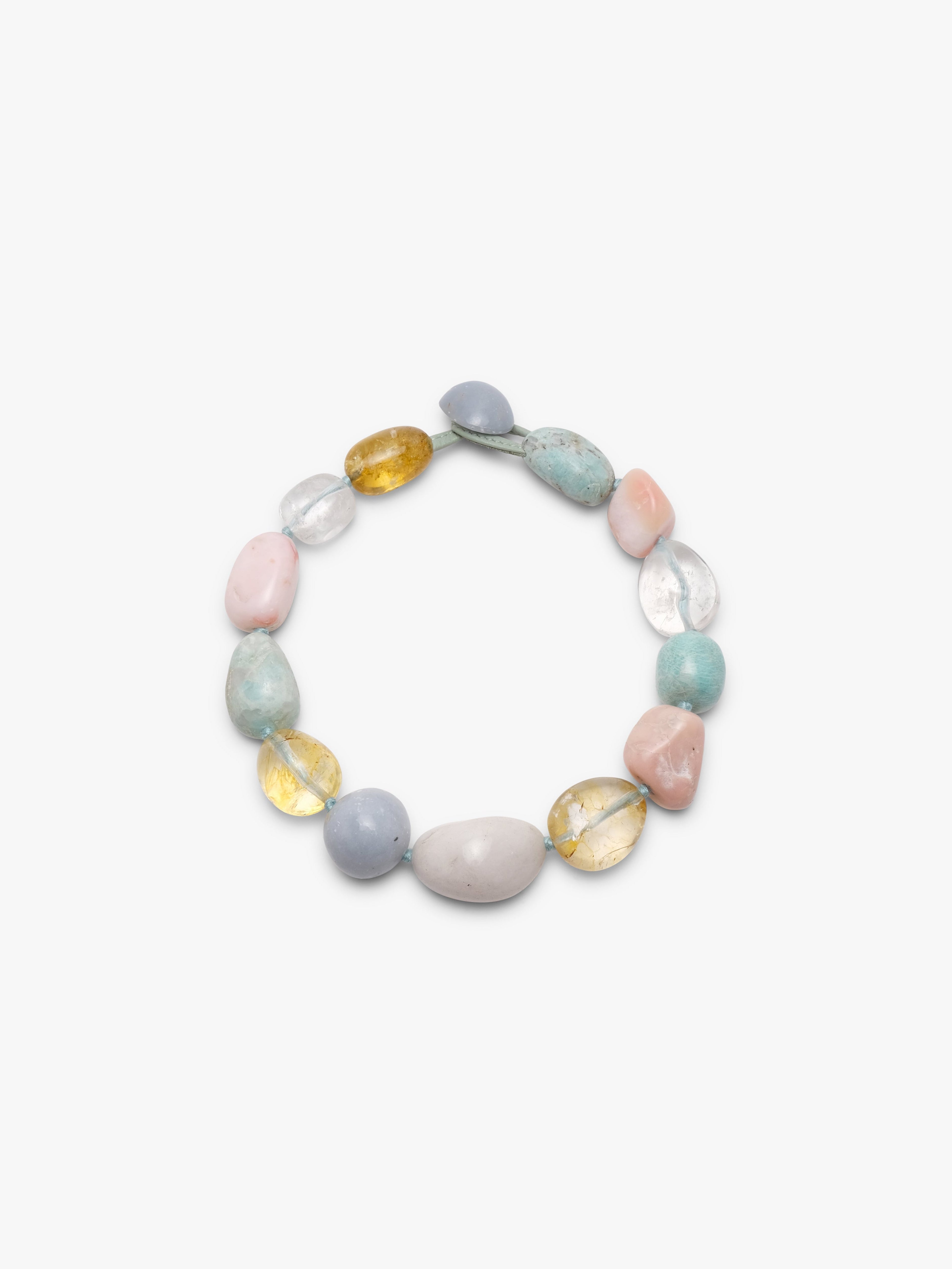 Necklace: multi materials