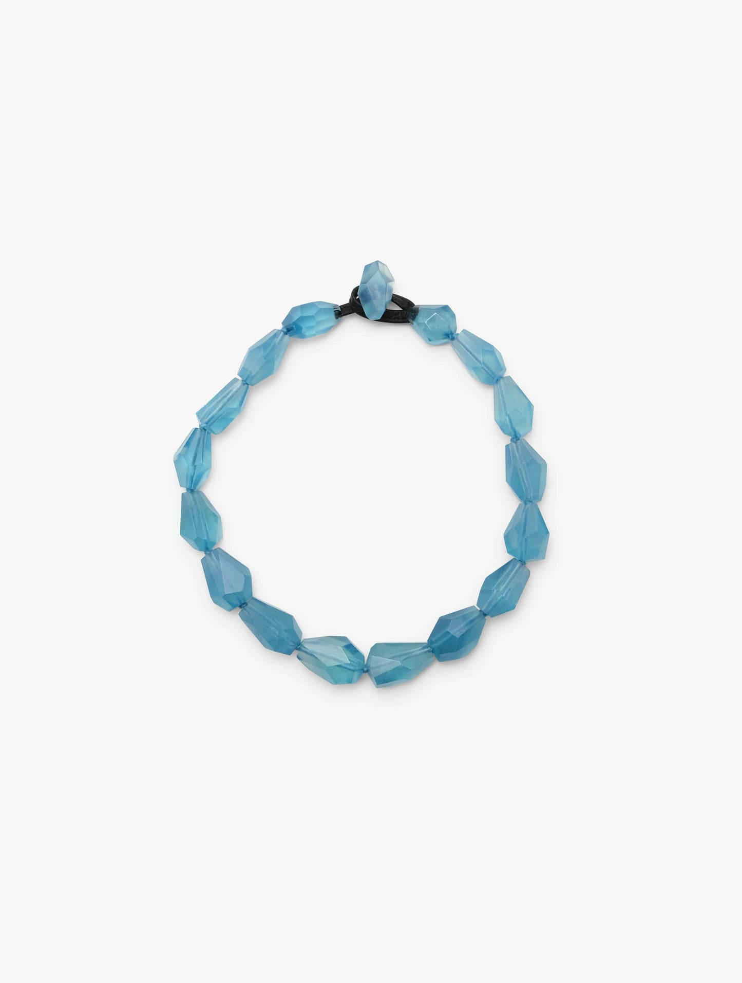 Necklace: aquamarine