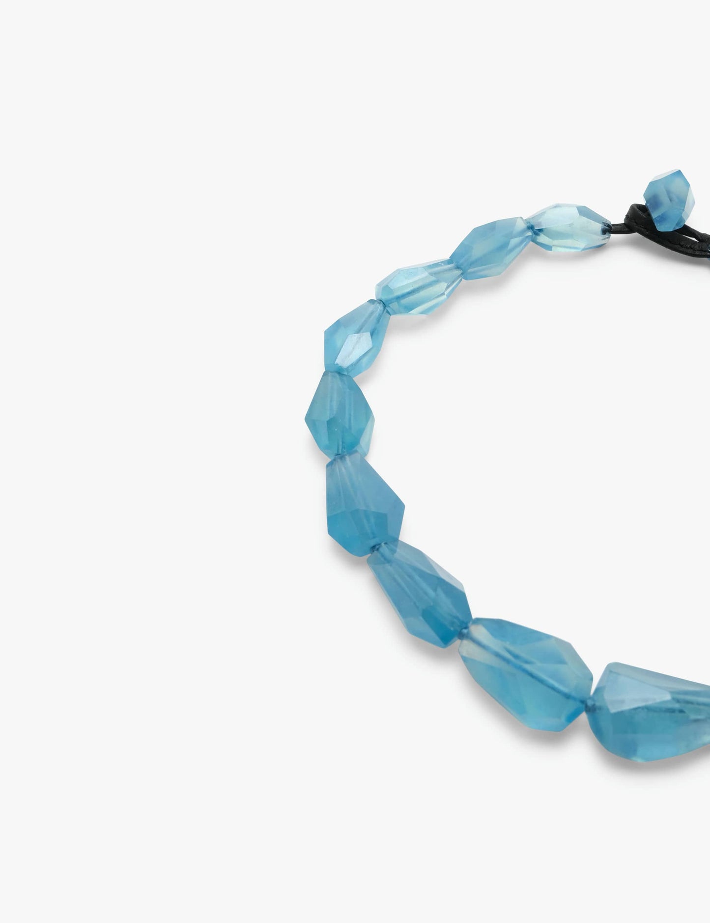 Necklace: aquamarine