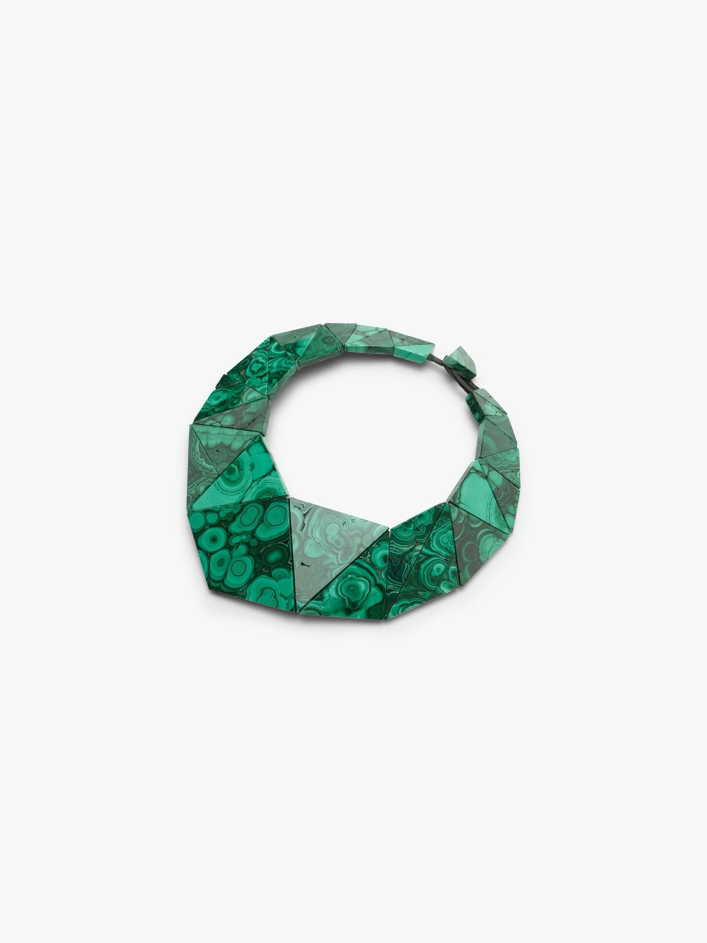 Necklace: malachite