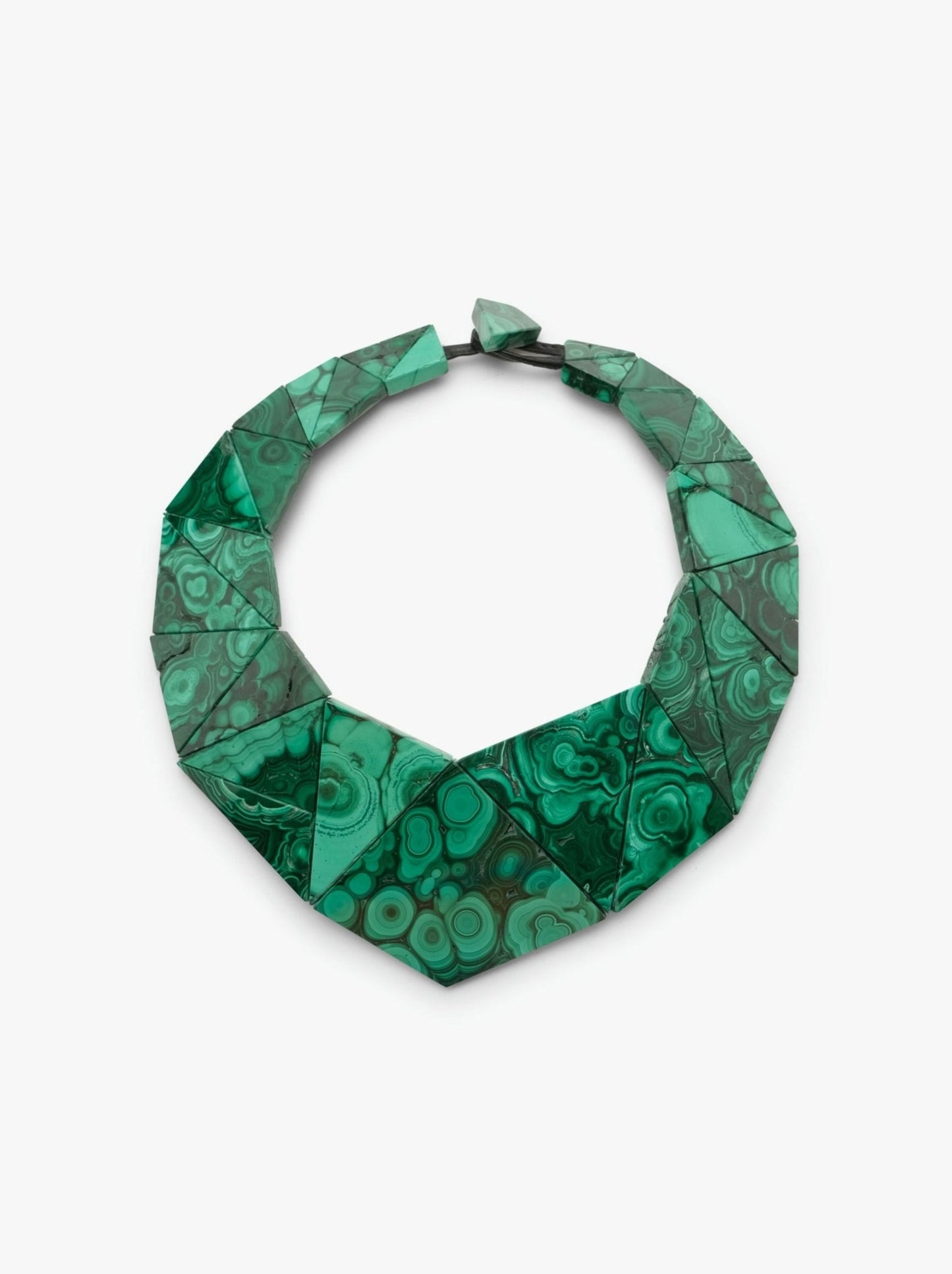 Necklace: malachite