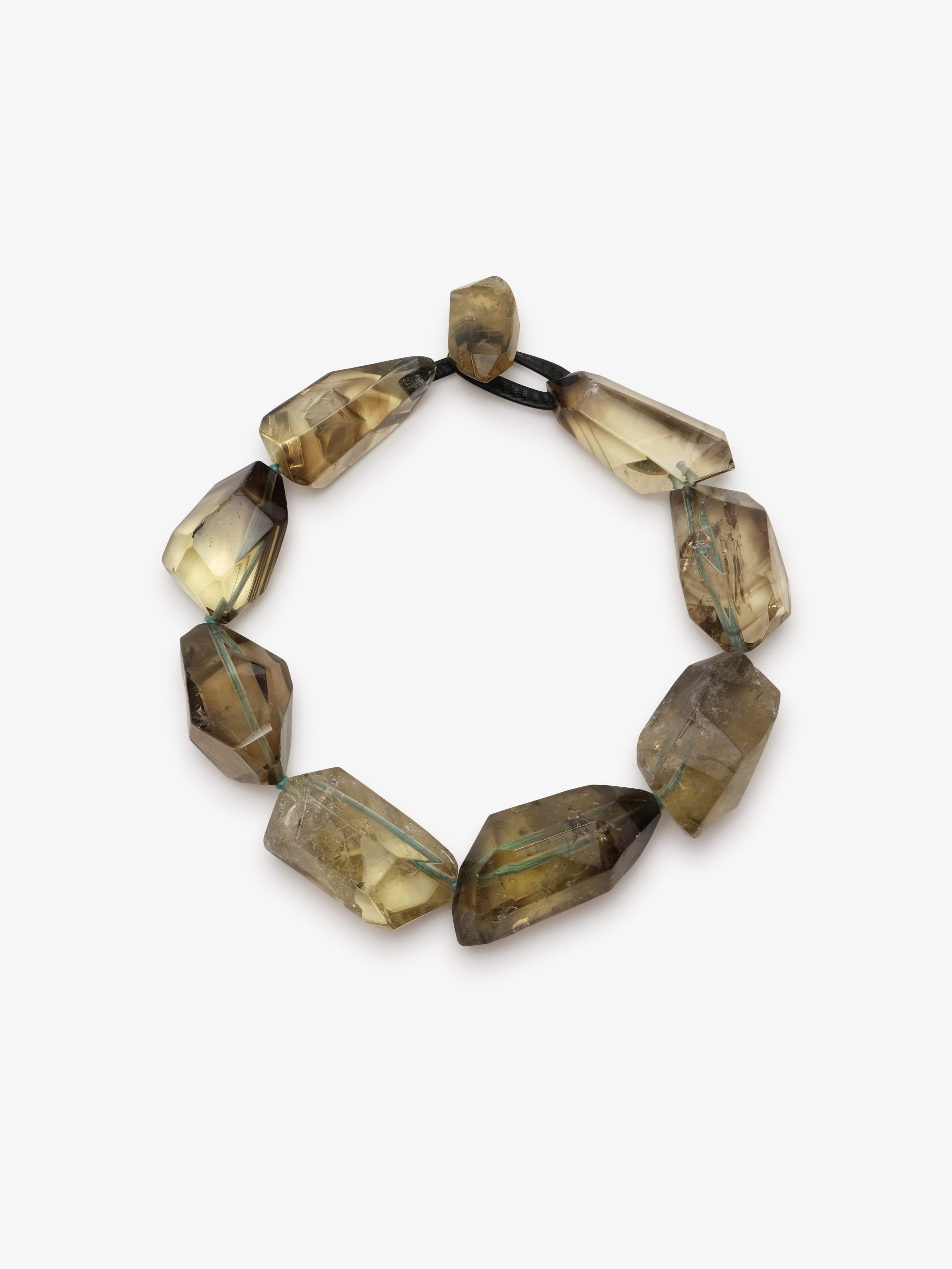 Necklace: citrine