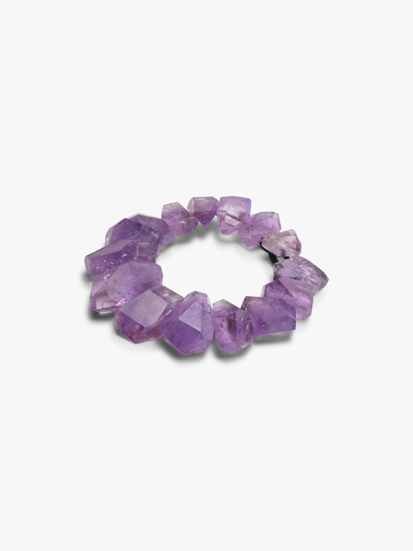 Necklace: amethyst