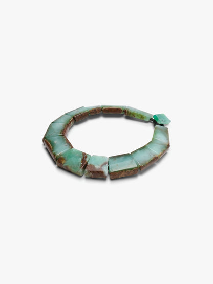 Necklace: chrysoprase
