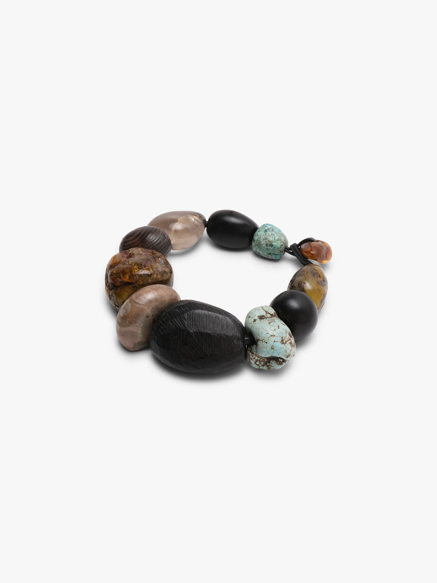Necklace: multi materials