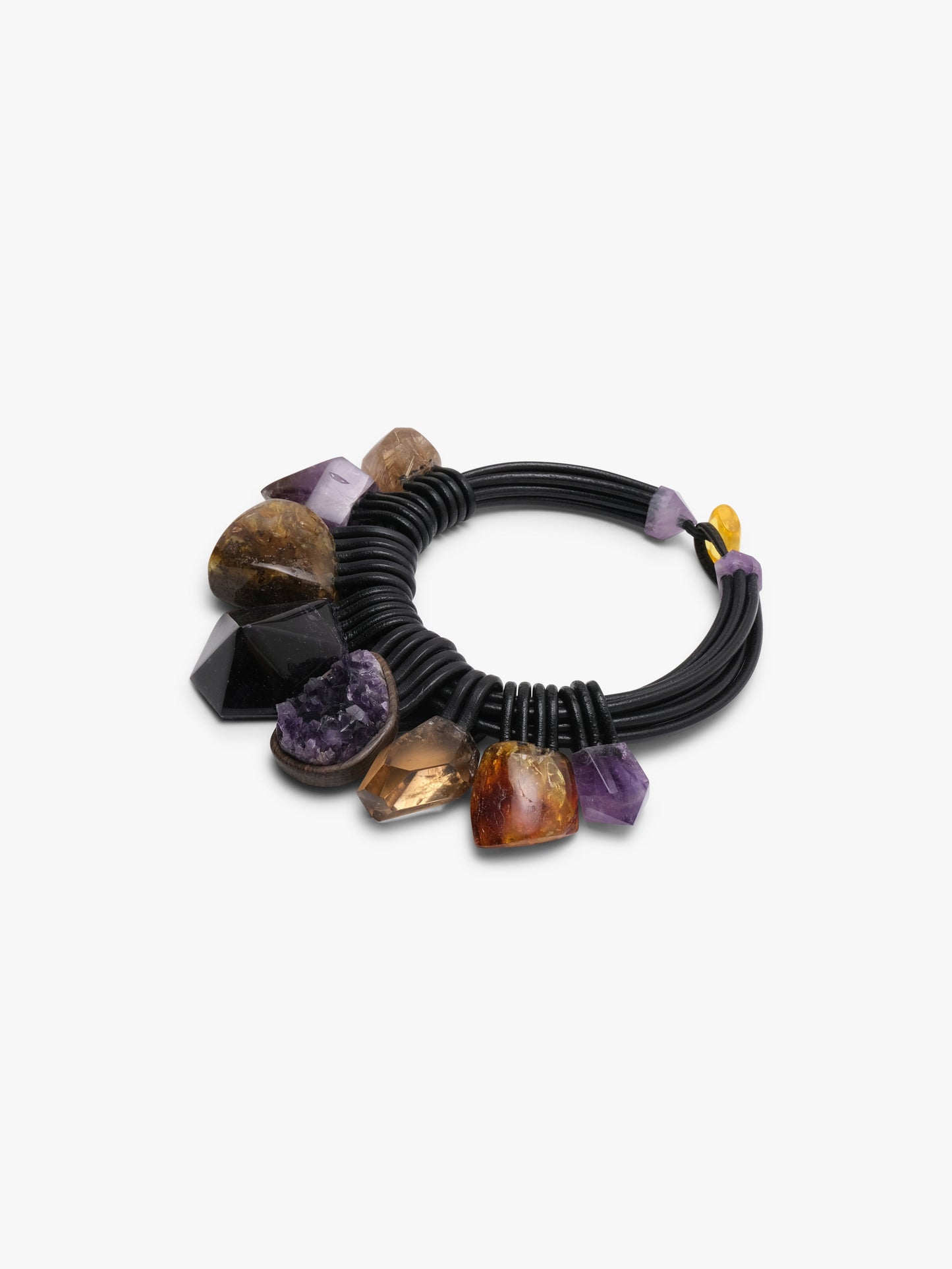 Necklace: multi materials