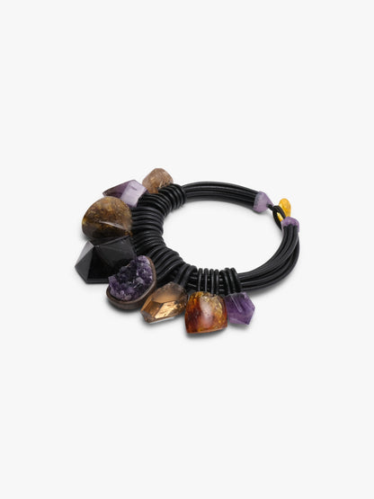 Necklace: multi materials