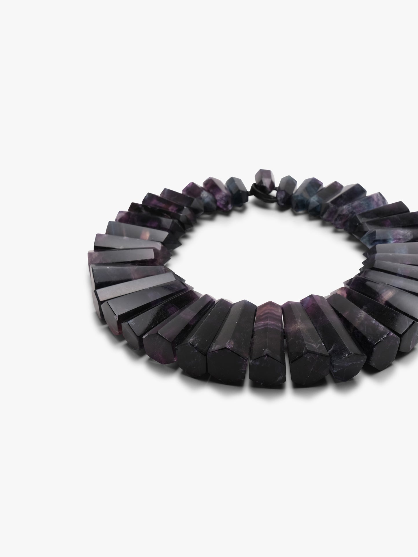 Necklace: flourite