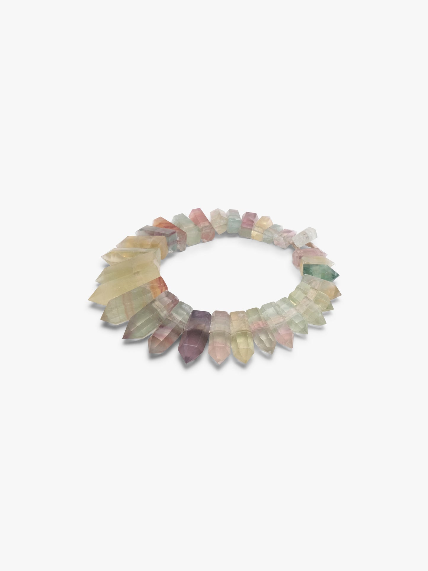 Necklace: flourite