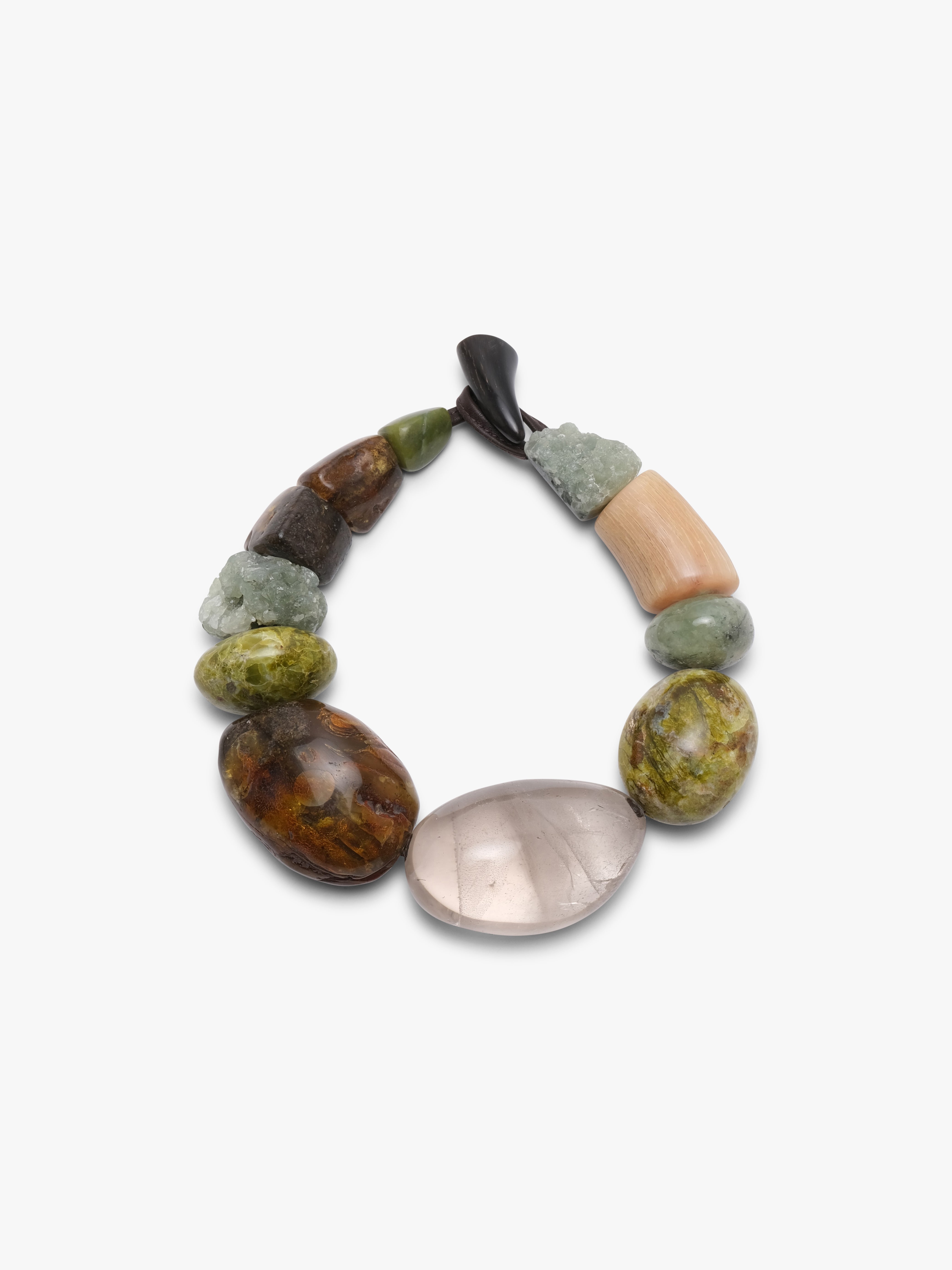 Necklace: mixed materials