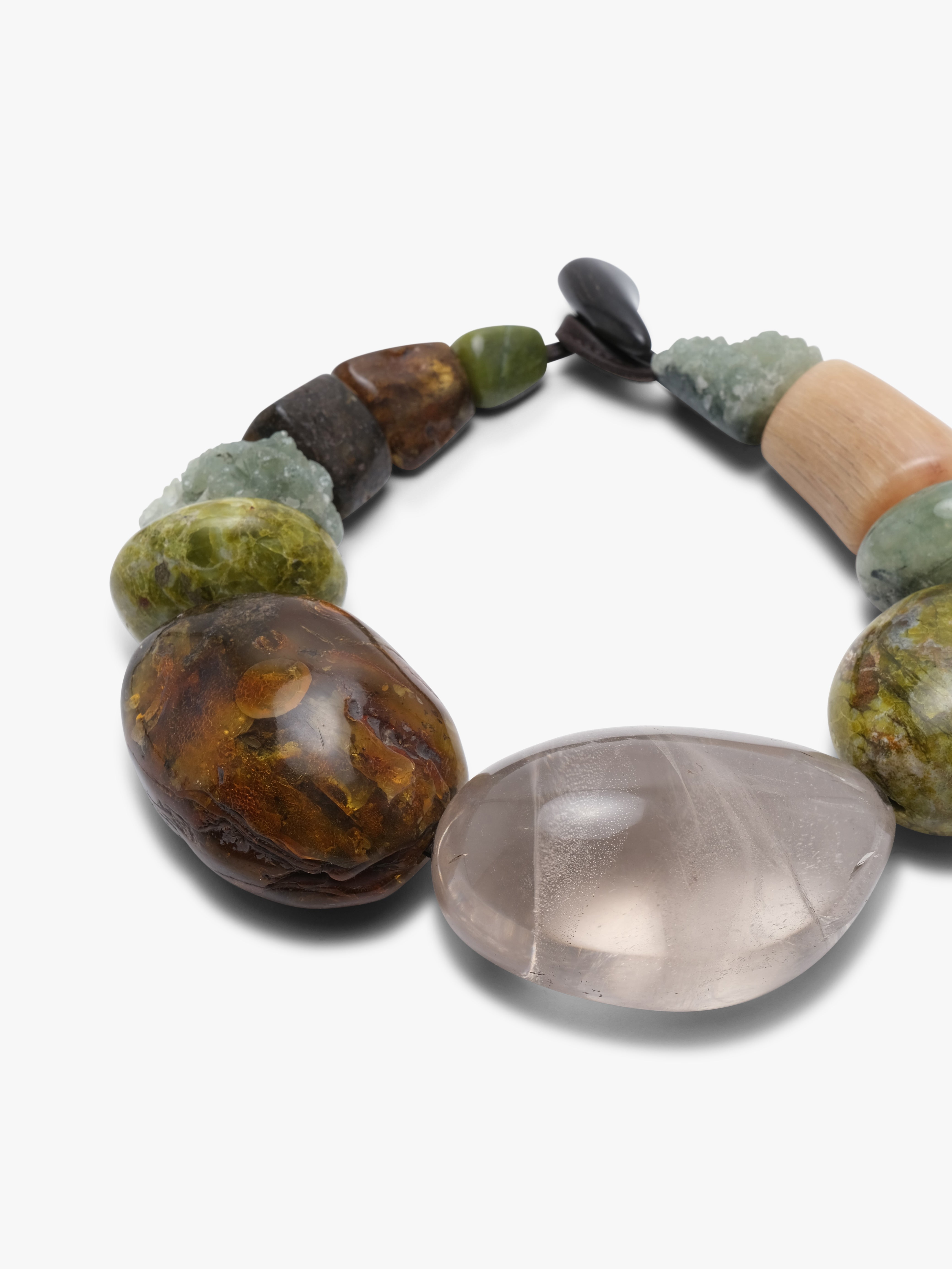 Necklace: mixed materials