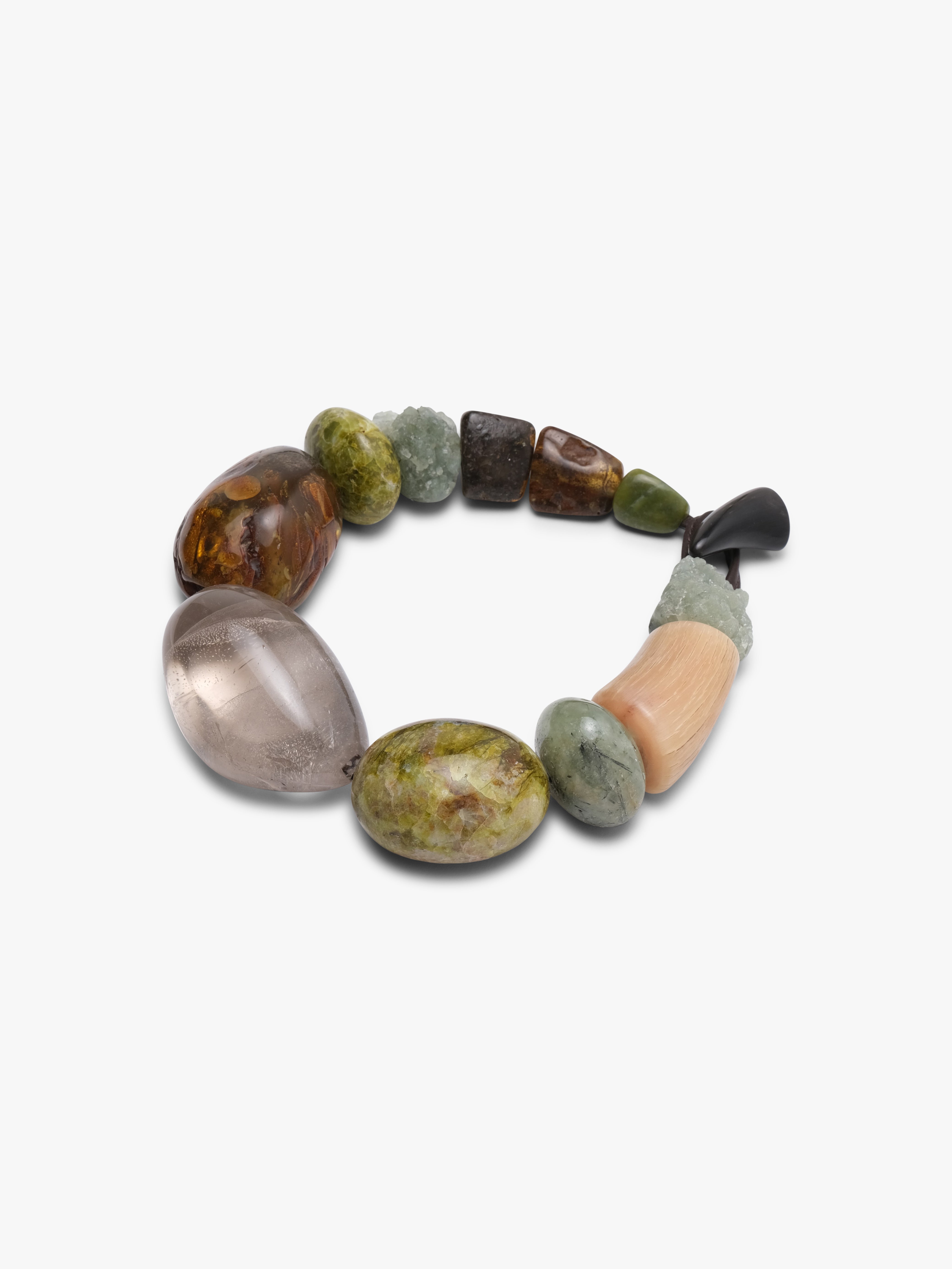 Necklace: mixed materials