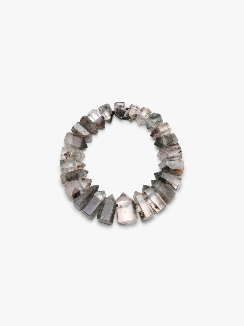 Necklace: garden quartz