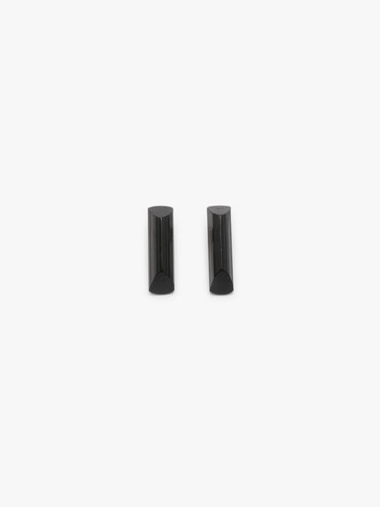 Studs earrings: tourmaline