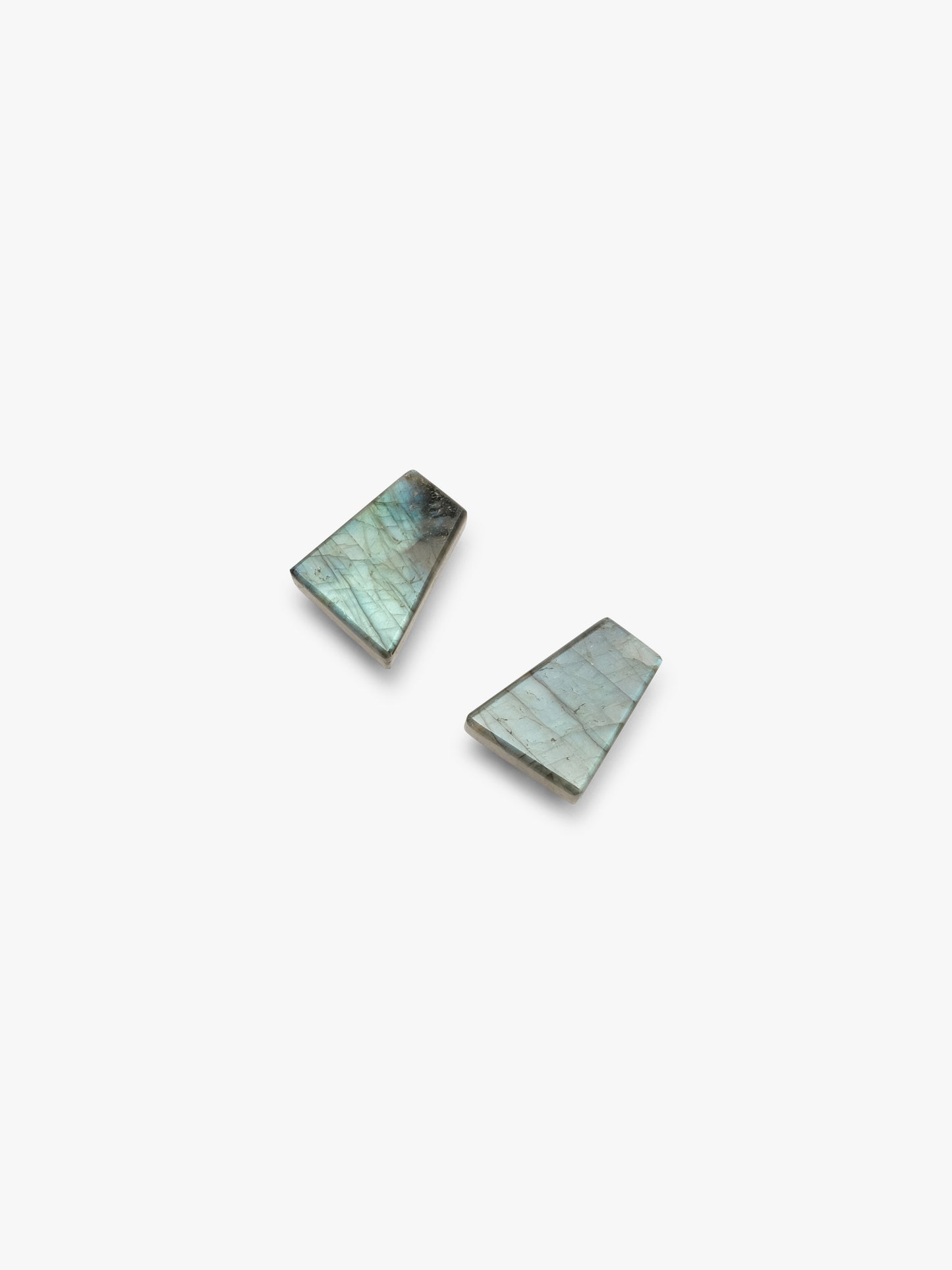 Earring: labradorite