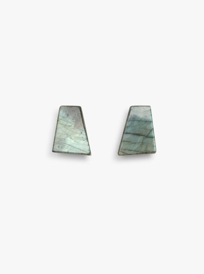 Earring: labradorite