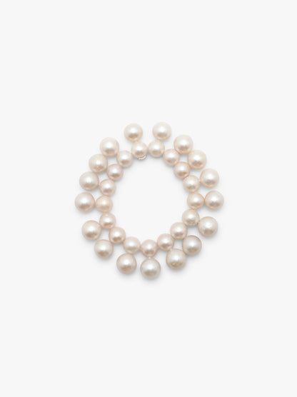 Armbånd: perler, læder