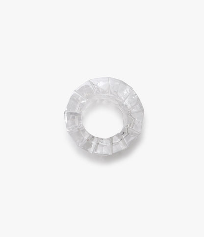 Bracelet: recycled acrylic