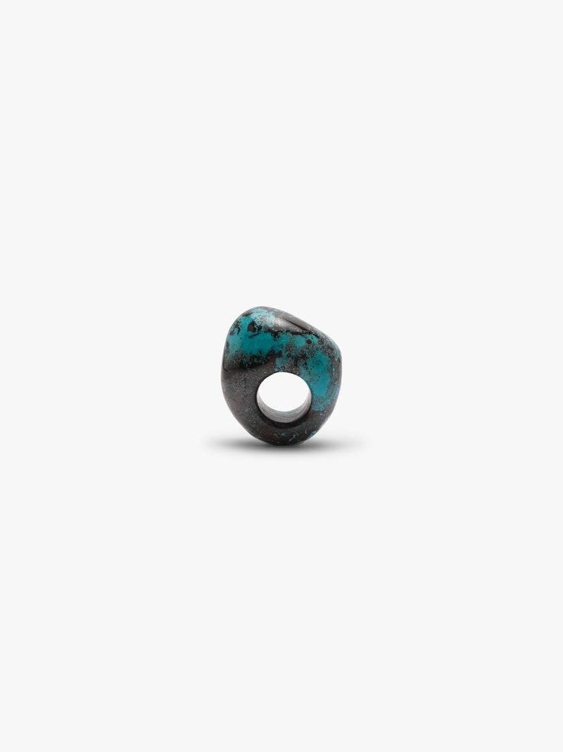 Ring: chrysocolla