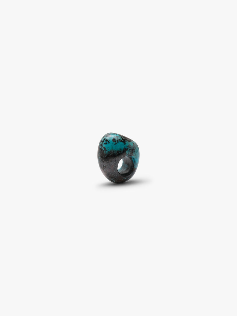 Ring: chrysocolla