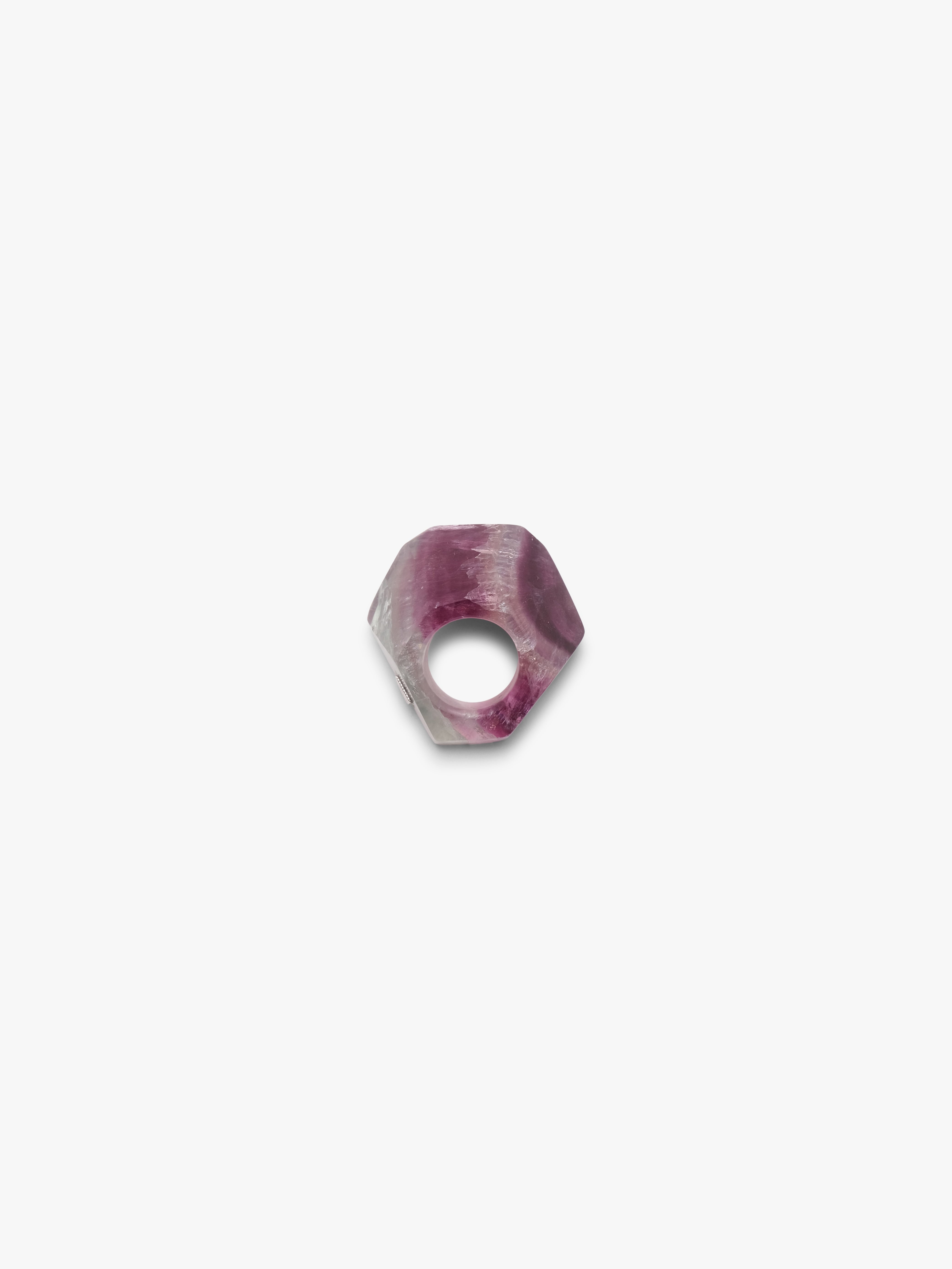 Ring: fluorite