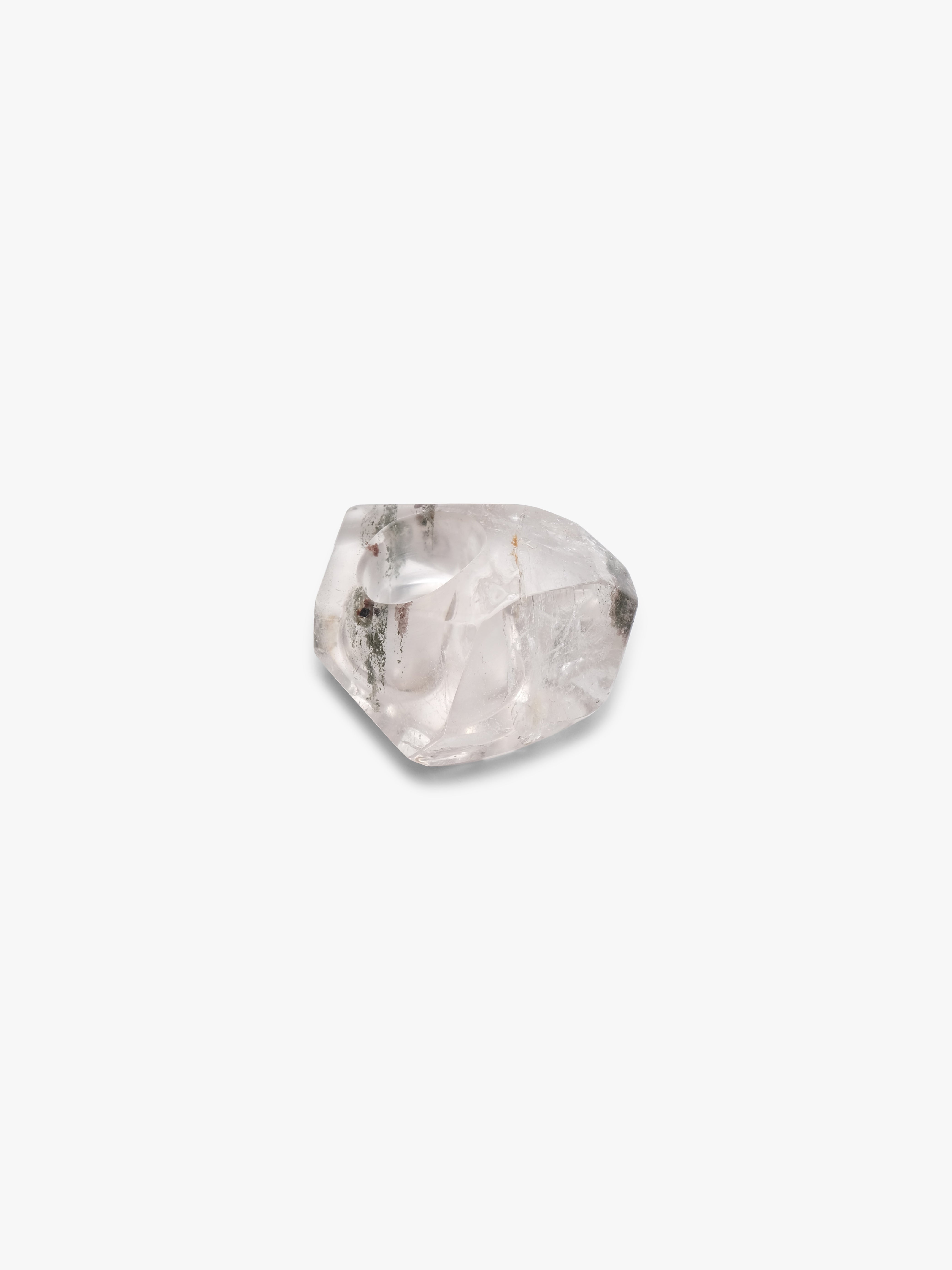 Ring: garden quartz