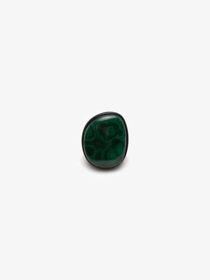 Ring: malachite, ebony