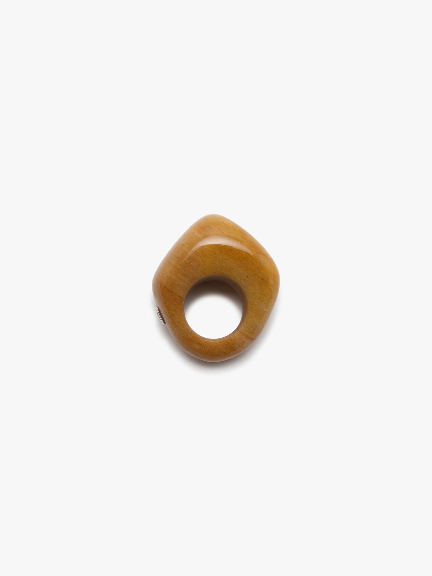 Ring: yellow aventurine