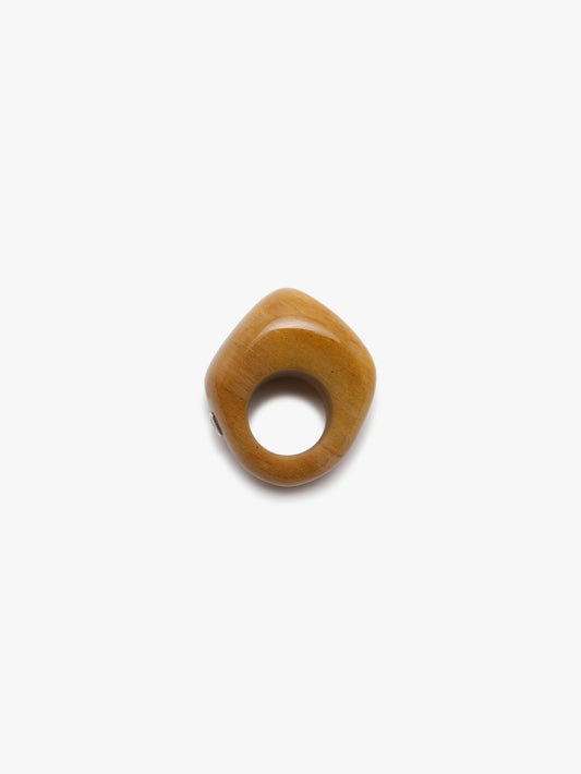 Ring: yellow aventurine