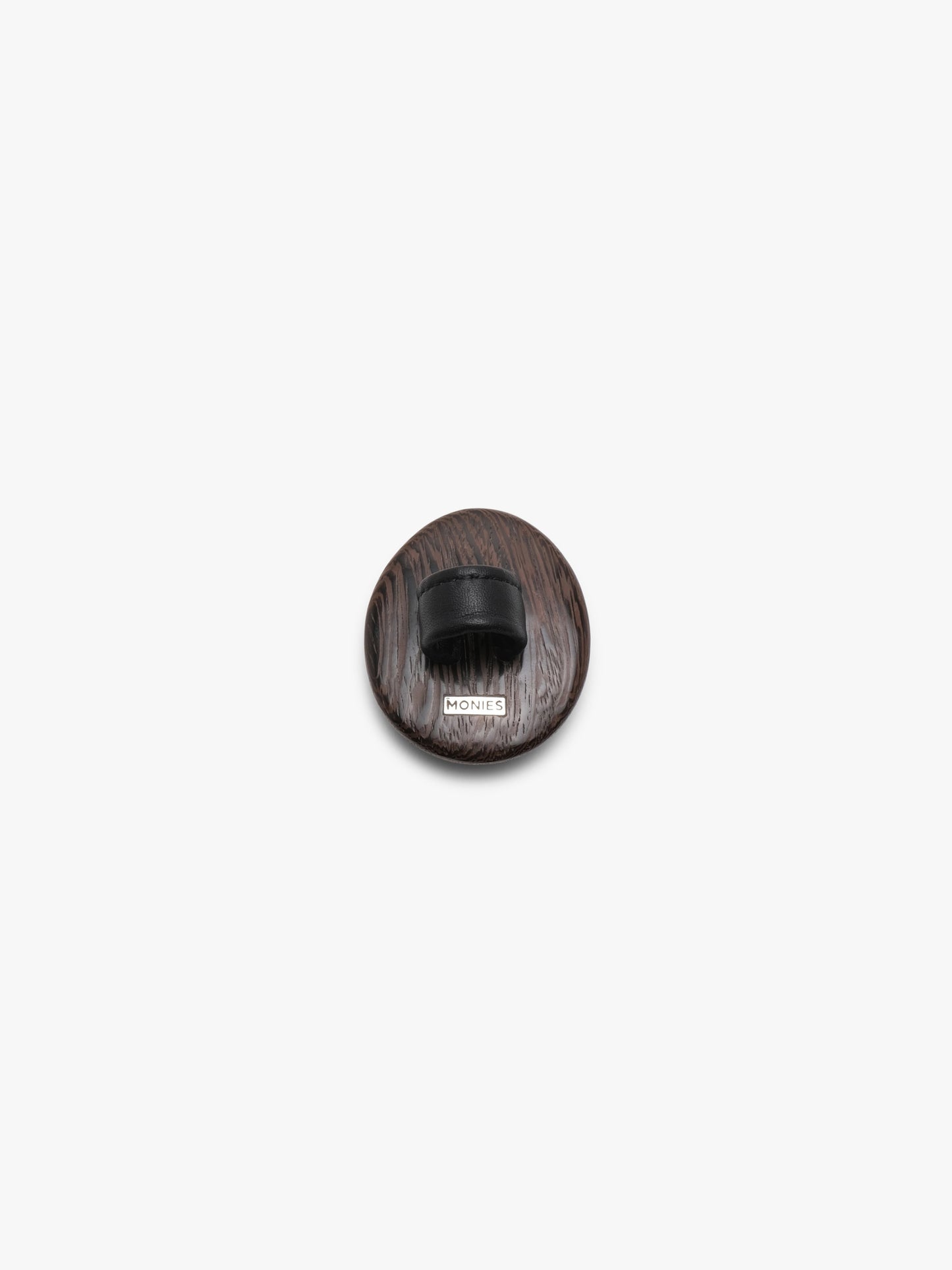 Ring: jasper, leather, wengé
