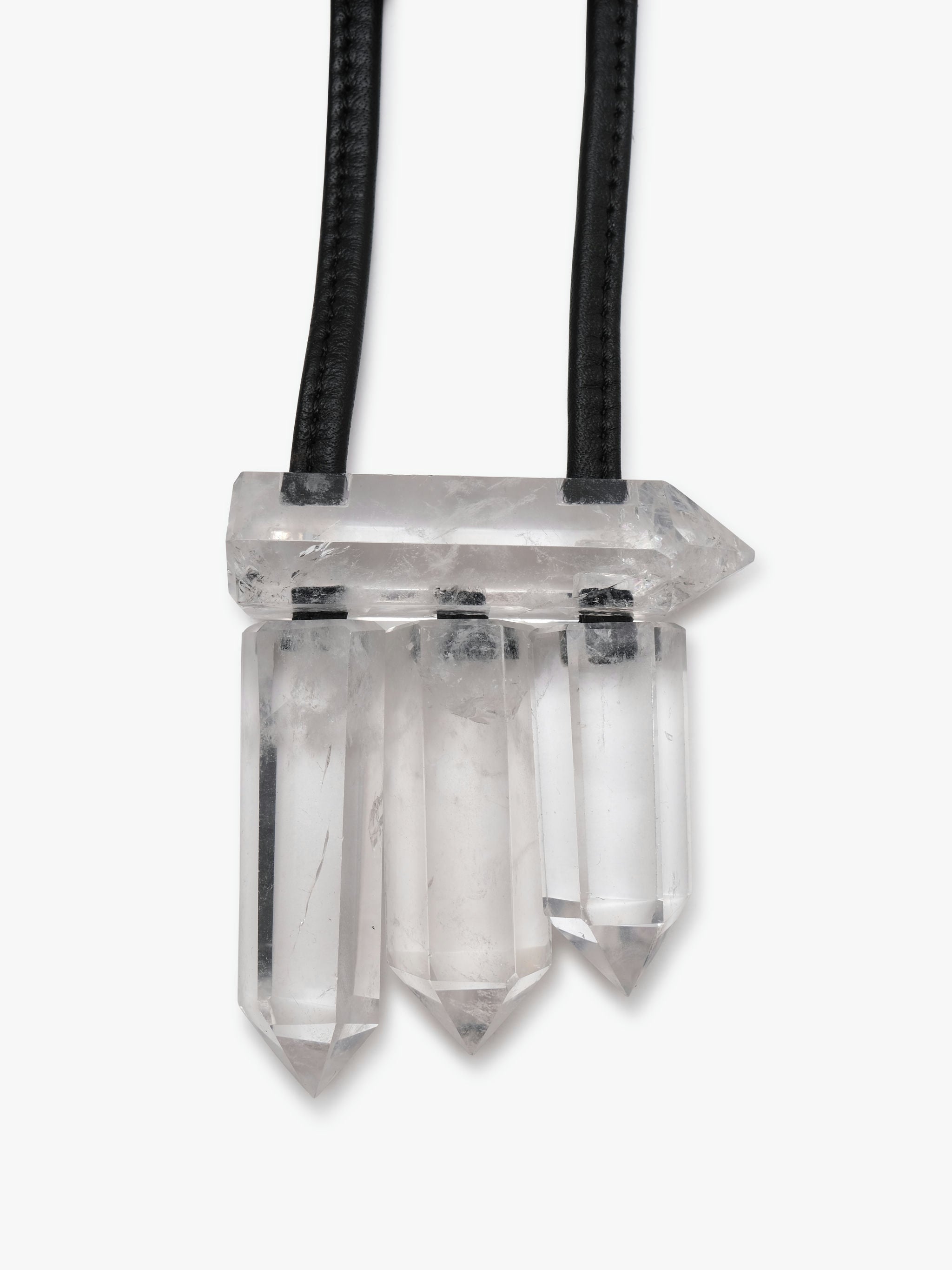 Pendant: mountain crystal