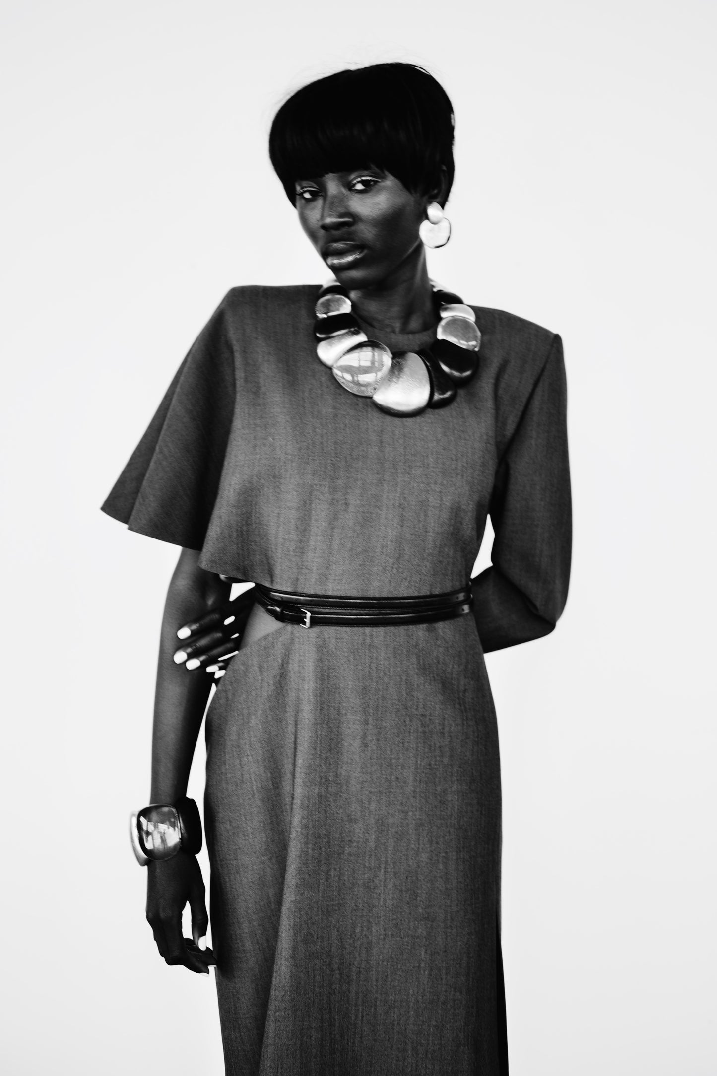 Oria necklace: mixed materials