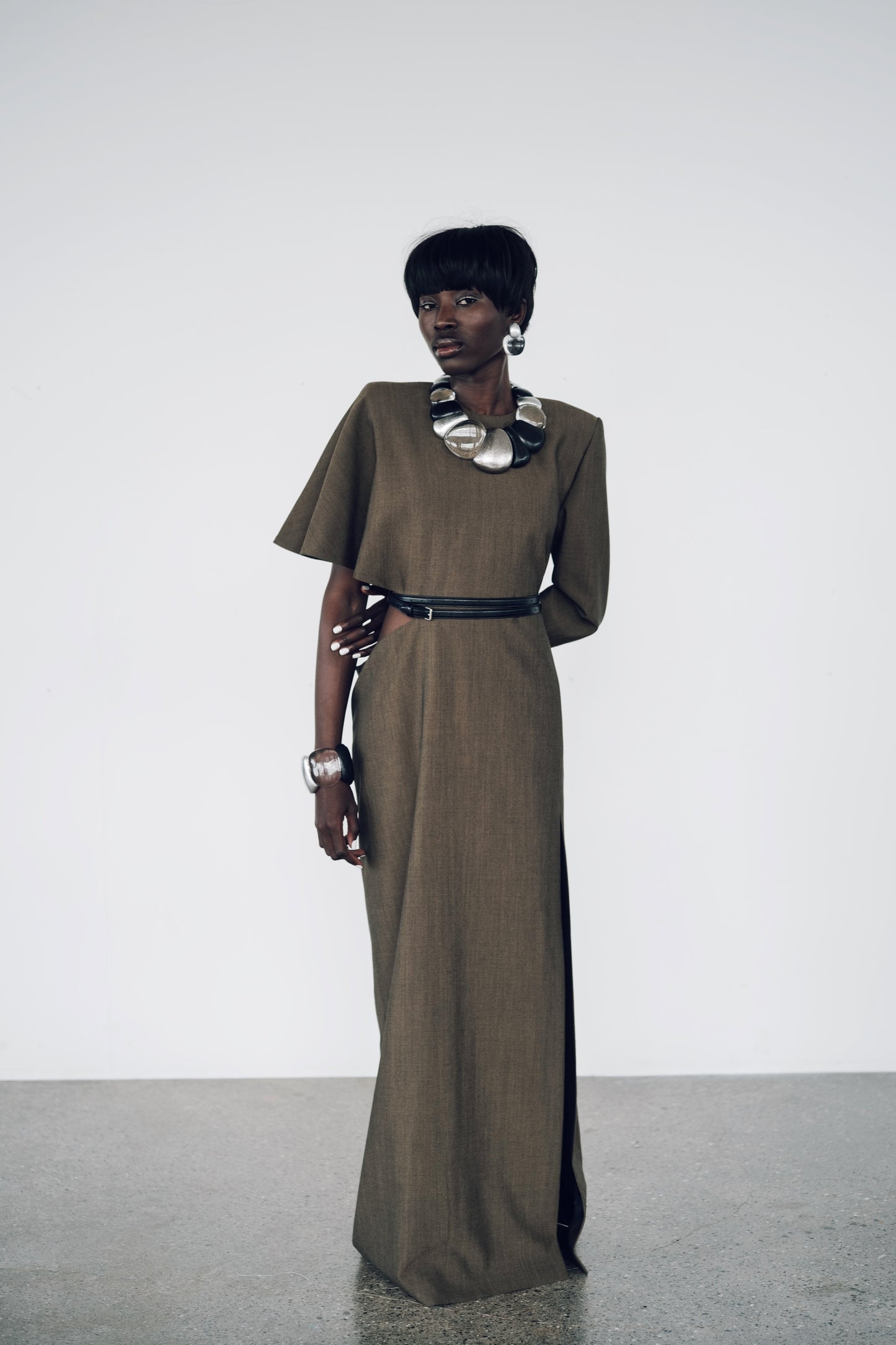 Oria necklace: mixed materials