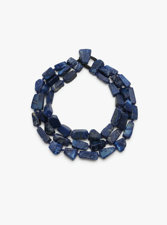 Necklace: lapis lazuli