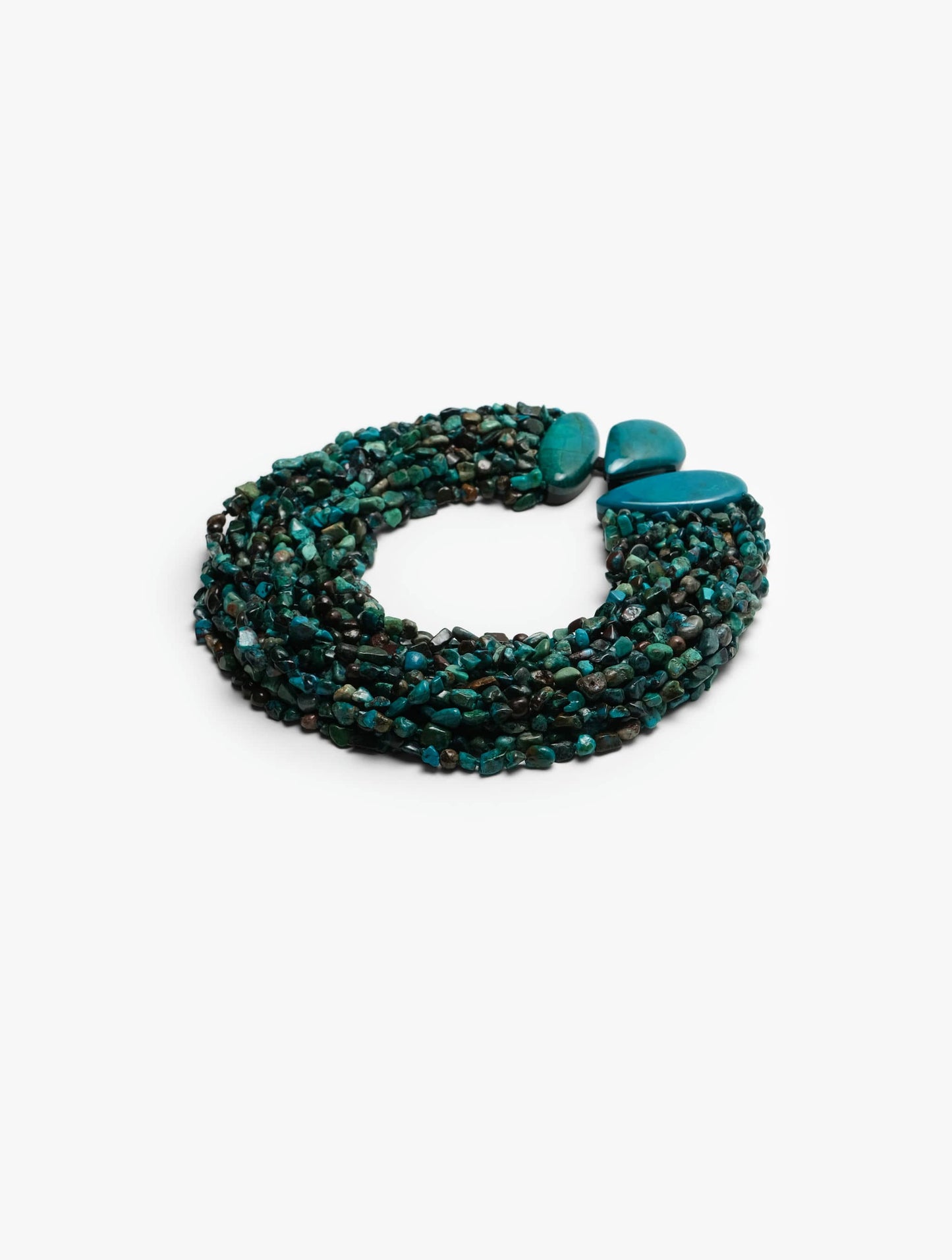 Necklace: chrysocolla