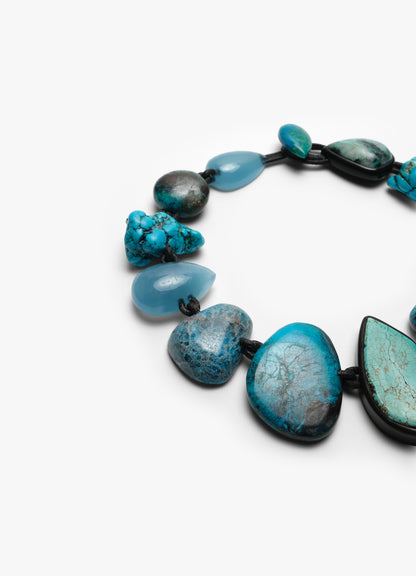 Necklace: mixed materials