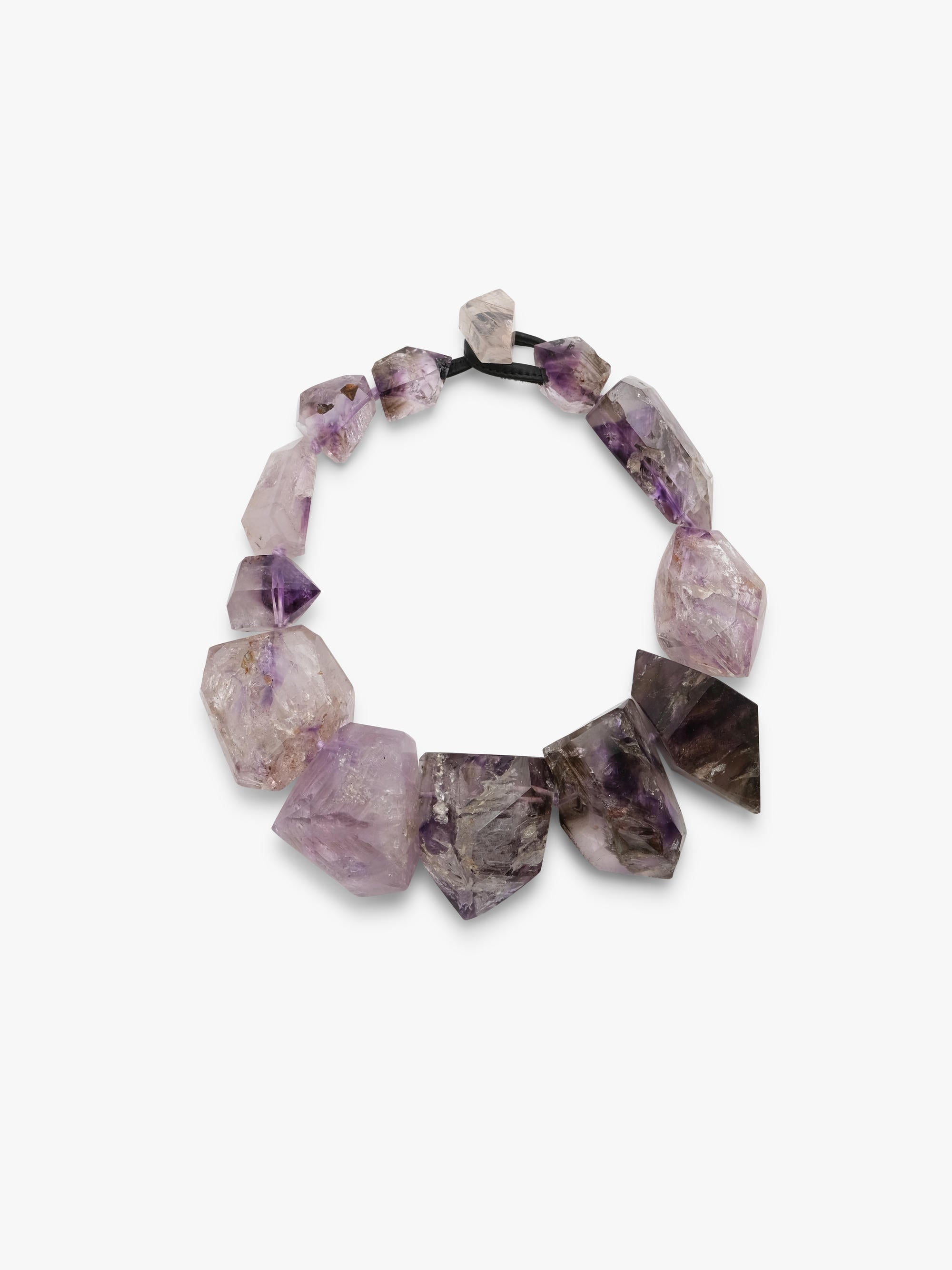 Necklace: amethyst