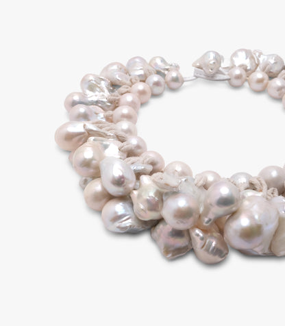 50th anniversary necklace: baroque pearls