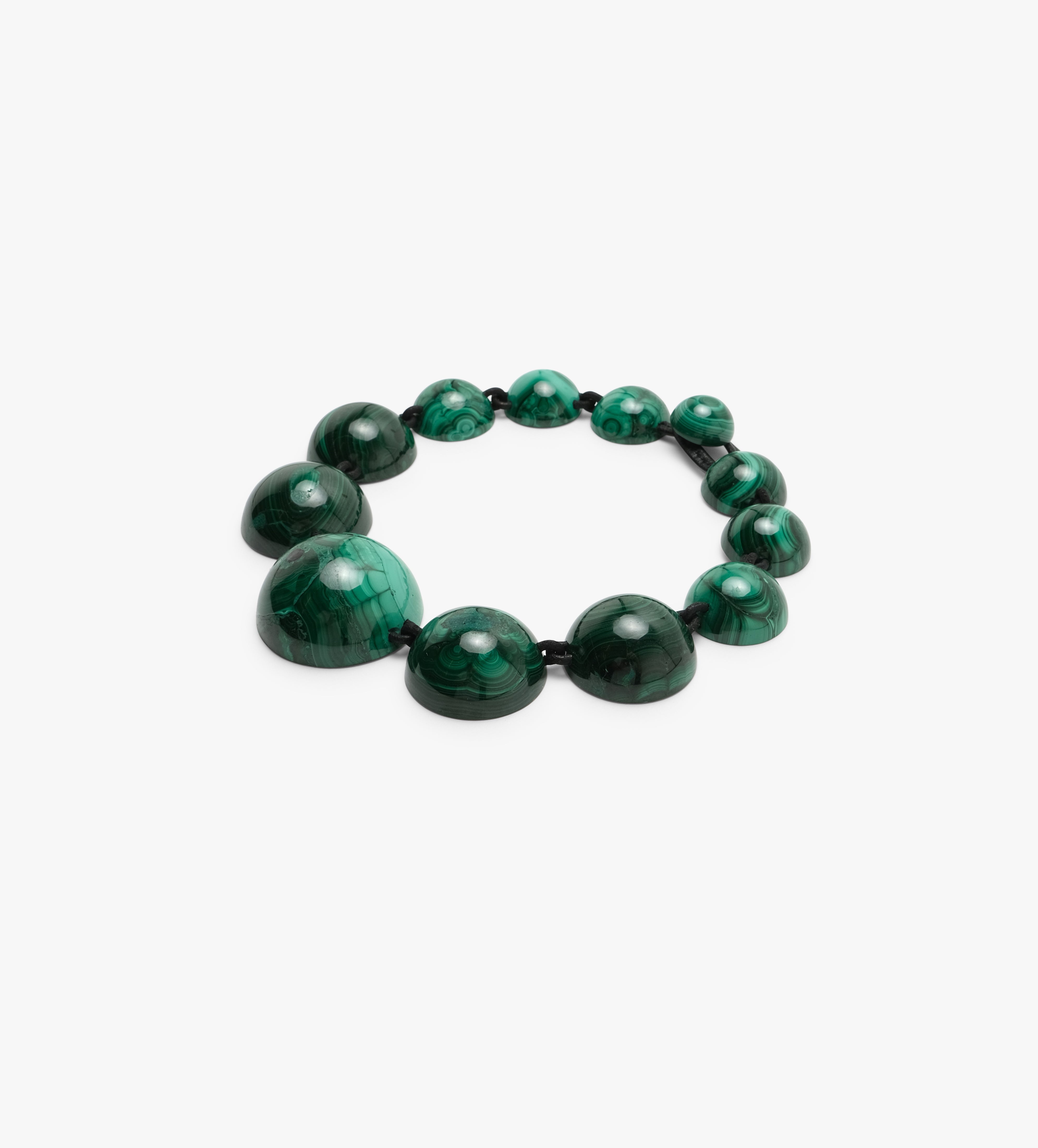Necklace: malachite