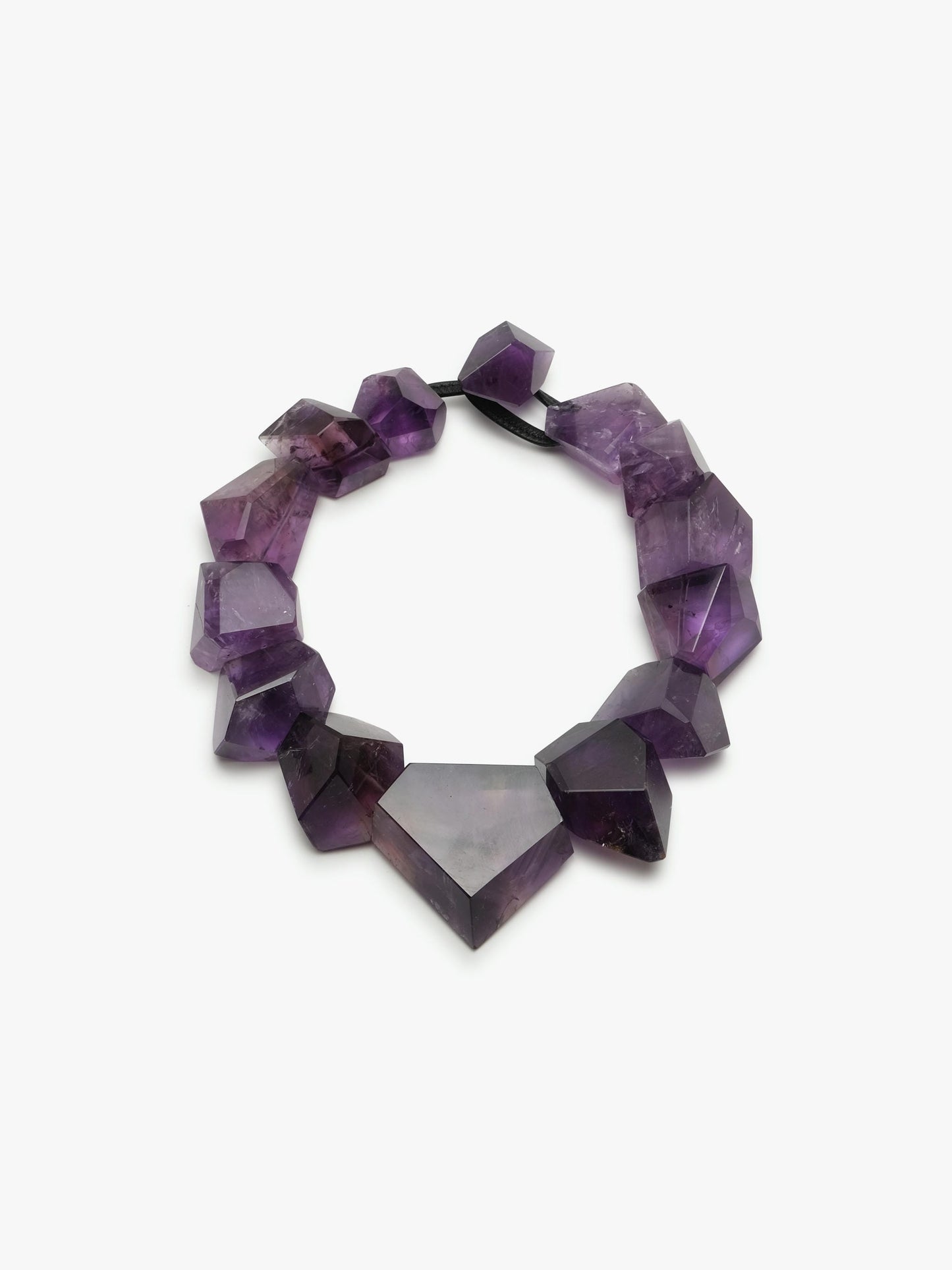 Necklace: amethyst