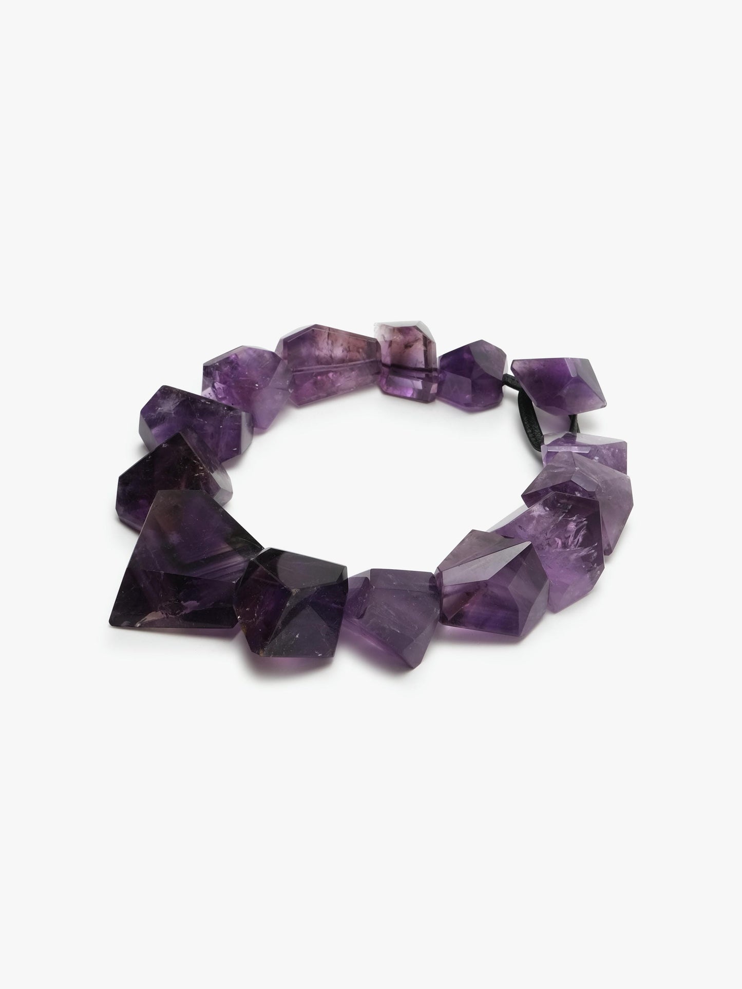 Necklace: amethyst