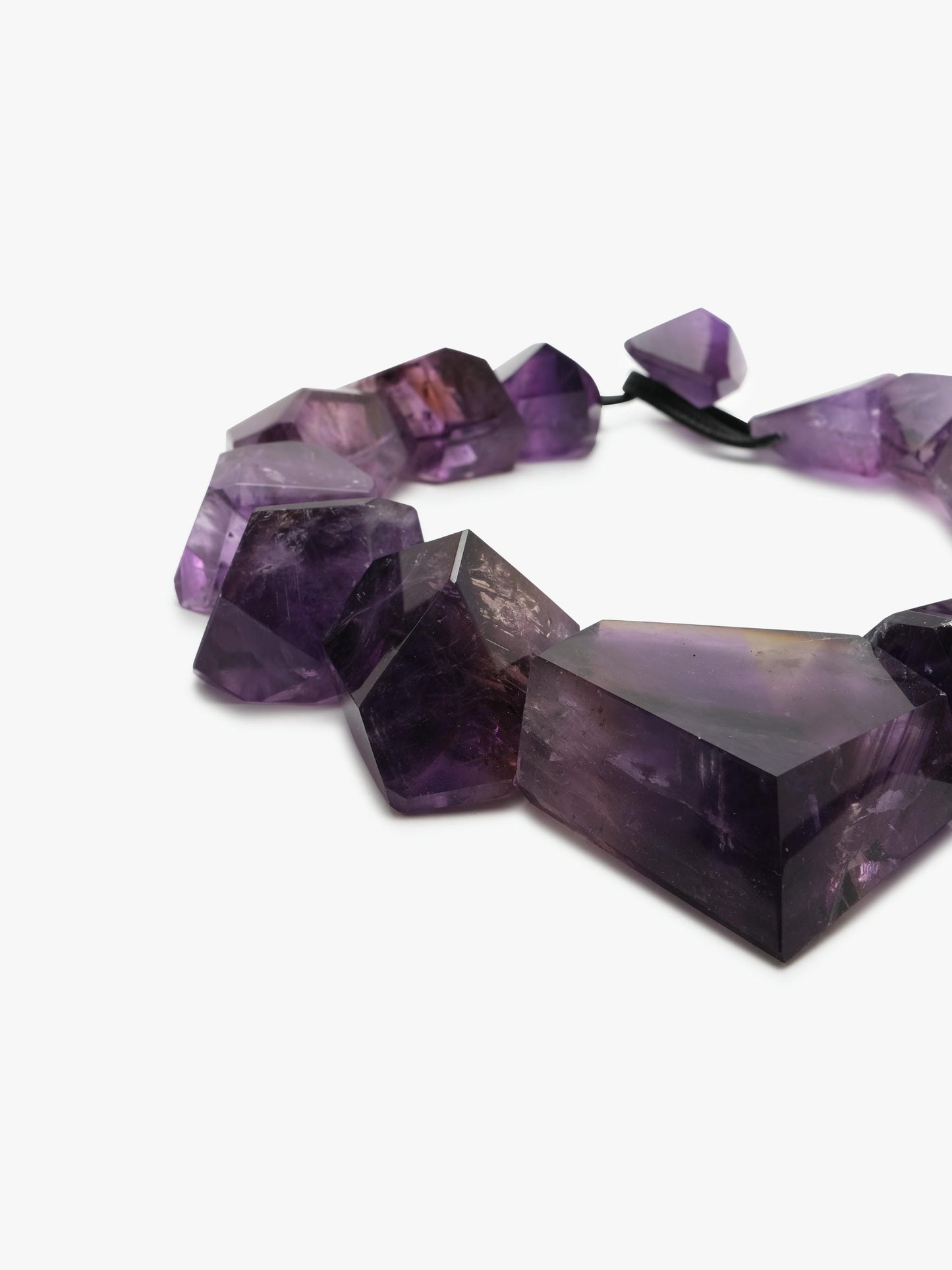 Necklace: amethyst