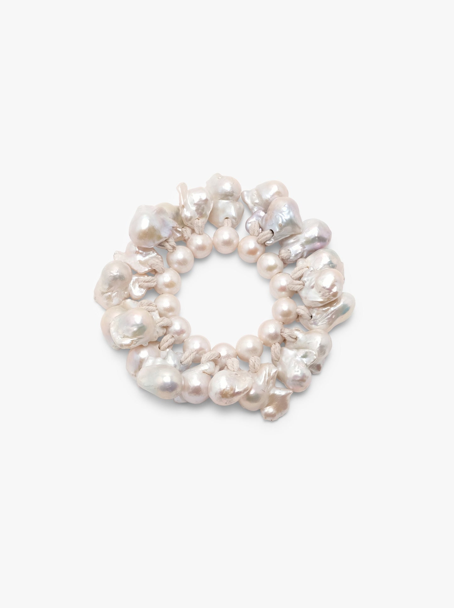 50th anniversary bracelet: baroque pearl