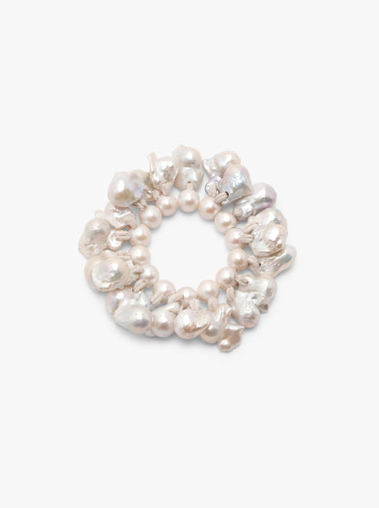 50th anniversary bracelet: baroque pearl
